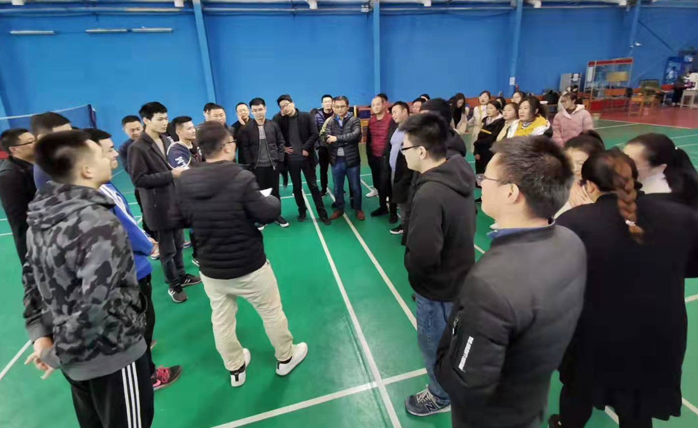 河南藍(lán)軟科技有限公司第九屆羽毛球大賽